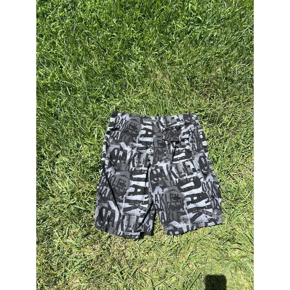 2013 Oakley All Over Print Board Swim Shorts Trunks 35 Tie 11